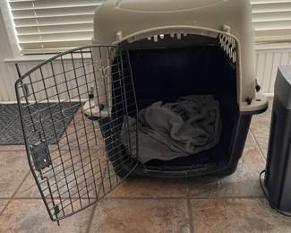 Large dog kennel