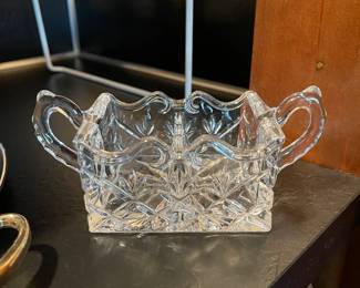 Godinger sugar packet holder.