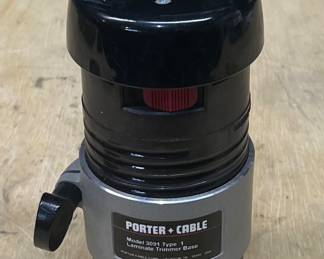 Porter Cable Model 3091 Corded Laminate Trimmer Base Router 