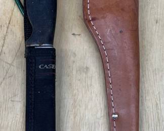 (2) Case Fillet Knives With Sheathes