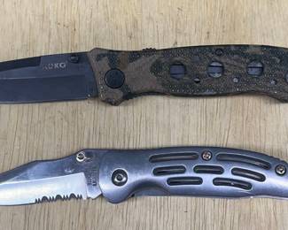 (2) Ruko Folding Pocket Knives 
