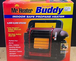 Mr. Heater Portable Buddy Model Mh9b Indoor Safe Propane Heater In Original Box