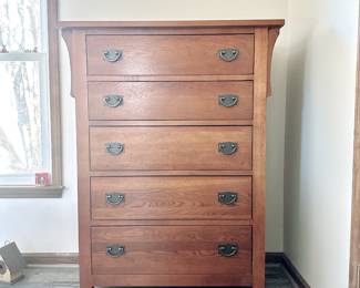 KINCAID 5 DRAWER CHEST OF DRAWERS