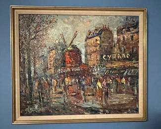 Moulin Rouge Painting