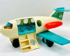 Vintage Fisher Price Little People Airplane (#996) 1970's