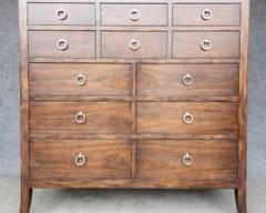 Lovely High Quality Designer 20th Century Modern Tall Chest Solid Wood
