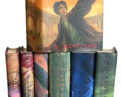 Vintage First Edition Harry Potter Novels - Includes Books 1-7 All In Great Condition With Dust Jackets