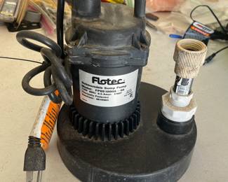 Flotec sump pump
