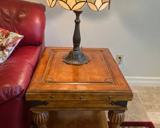 2 end tables, 27" x 23" x 23"