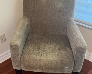 Sage baroque side chair Seat measures 21.5" x 22"