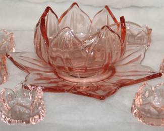 Pink Depression Glass