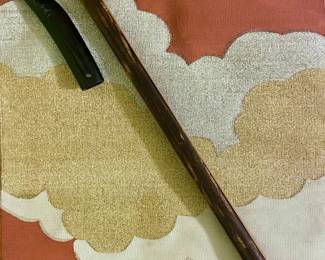 Antique Samurai Naginata Weapon