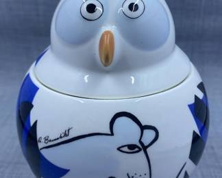 Villeroy Boch by R Benedikt Owl Tea Cannister