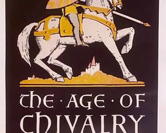 Margaret Schneider The Age of Chivalry Lives in Books Poster