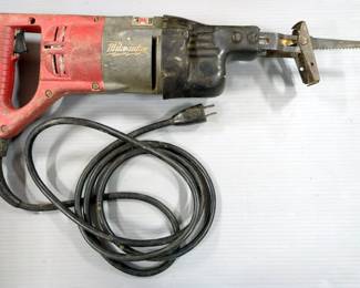 Milwaukee Electric Reciprocating Saw, Model 658, Powers On