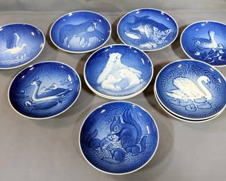 Bing And Grondahl Mother's Day Plate Collection, Qty 10