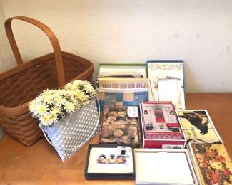 Longaberger Basket Greeting Card 