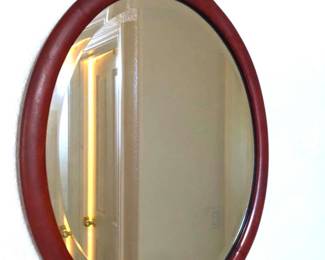 Antique Oval Mirror