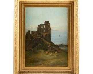 John Smart IV 1896 Dunure Castle Landscape