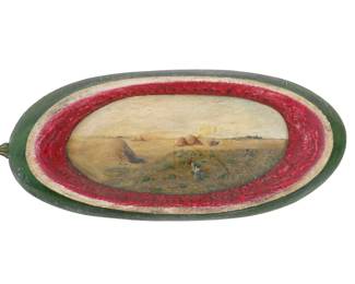 Frank S. Finney Folk Art Watermelon