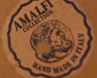 Amalfi Handmade in Italy Pottery
