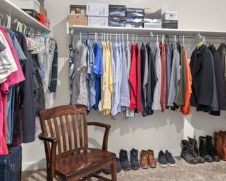 Men's Clothing mostly med,