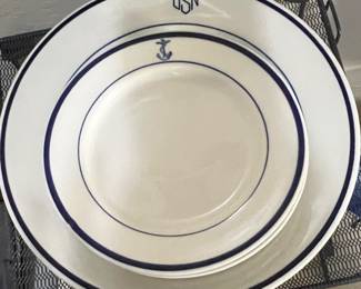 1951 Walker USN Anchor Wardroom China