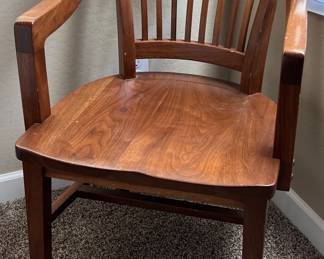 Military Office Chair/Bankers Chair