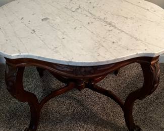 Marble Top Table