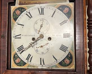 circa 1790-1810 Grandfather Clock and it works!