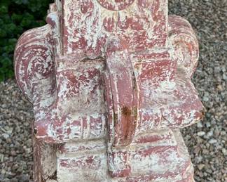 San Francisco Top of a Light Fixture early 1900's Art Deco