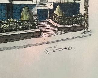 Art Curt Humphrey San Francisco Victorian House