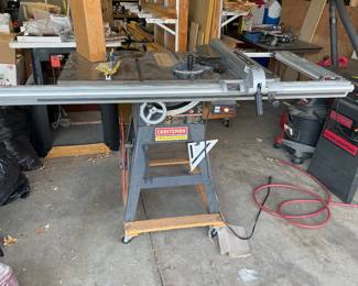 10 inch table saw 3,600rpm 120/240 volts 60hz ac only