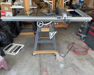 10 inch table saw 3,600rpm 120/240 volts 60hz ac only
