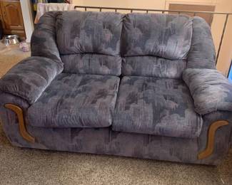 comfortable couch with plush cushions