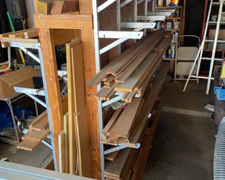 custom garage shelving unit on wheels that will help you organize your tools and equipment efficiently. This shelving unit is not only practical but also built to last, making it a perfect addition to any garage or workshop.