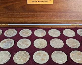 Silver coin collection