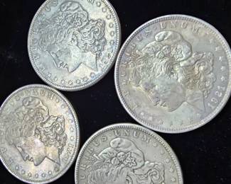 Some nice Morgan dollars...