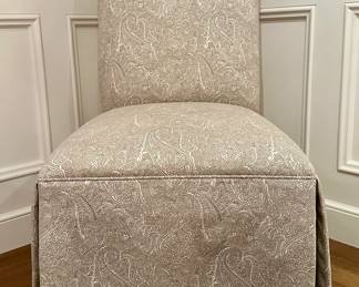 (2) Ethan Allen Slipper Chairs 