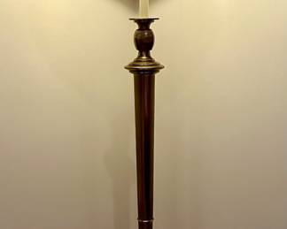 (2) Brass Floor Lamps