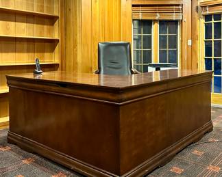 L-Shaped Executive Desk 