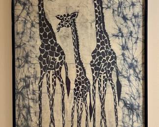 Framed Batik Art