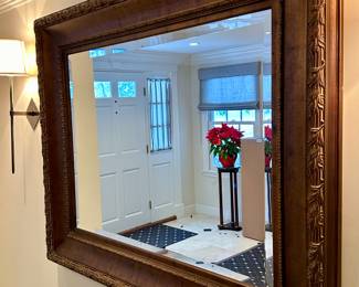 Carved Foyer Mirror