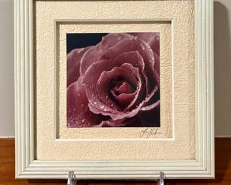 "Rose" Photograph, Signed