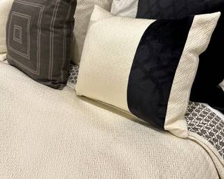 Custom King Duvet Cover with Shams & Matching Pillows