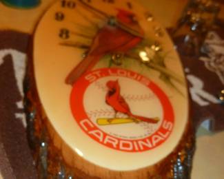 Cardinals clock