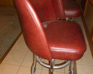 One of 6 bar stools