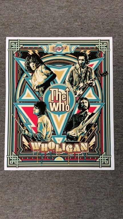 The Who Wholigan Poster