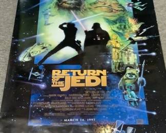 Star Wars Return of the Jedi 1997 Poster