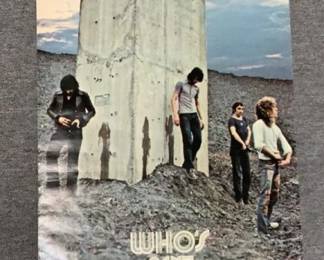 The Who WHO’S NEXT 1971 Promo Poster